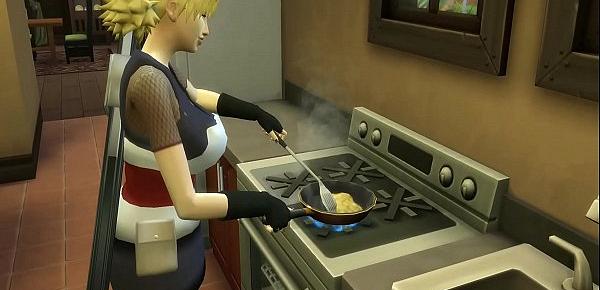  Gaara se Folla a su Hermana Temari En la Cocina Sexo en Familia Naruto Hentai